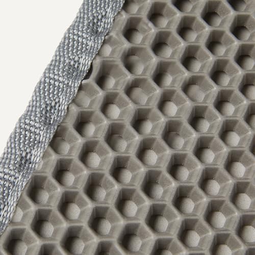 Amazon Basics Double-Layer Cat Litter Mat, Honeycomb Design - Image 3