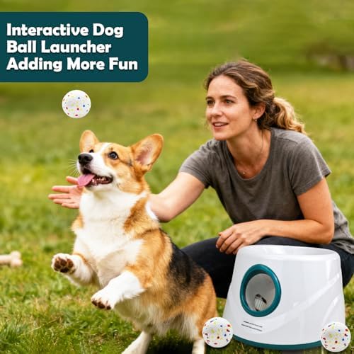 MEKAPLE Automatic Dog Ball Launcher, Upgraded Interactive Dogs Balls Thrower - Image 7