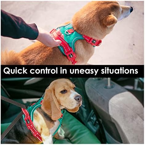 PHOEPET No Pull Dog Harness, Unique Colors Reflective Adjustable Dog Vest - Image 4