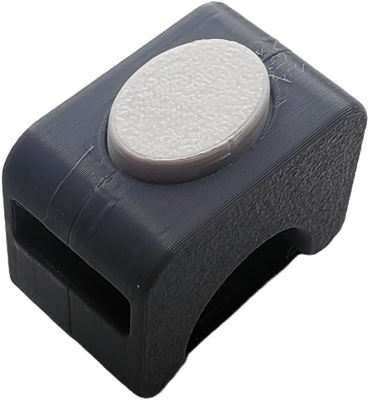 Flex Clicker Hands-Free Training Ring | Finger Clicker for Dog Obedience | Puppy Behavior Trainer | Animal Training Aid for Birds & Horses | Pet Training Tool for Tricks | Easy-to-Use Device | Gray