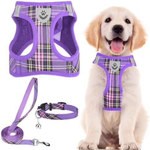 PUPTECK Dog Harness, Collar and Leash Set No Pull by PUPTECK