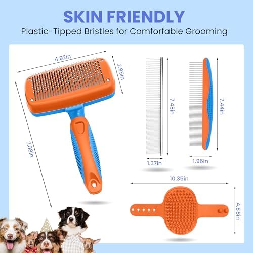 Self Cleaning Shedding Brush - Image 6