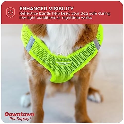 Downtown Pet Supply Step in Dog Harness No Pull, Atomic Yellow - Image 6