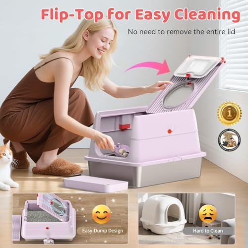 Stainless Steel Cat Litter Box - Image 2
