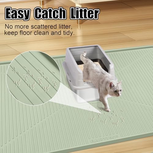 Silicone Cat Litter Mat 45" x 30" Cat Mat - Image 5