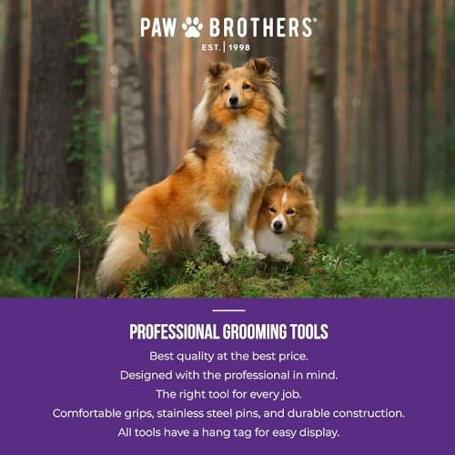 Paw Brothers Soft Pin Curved Slicker Brush - Image 6