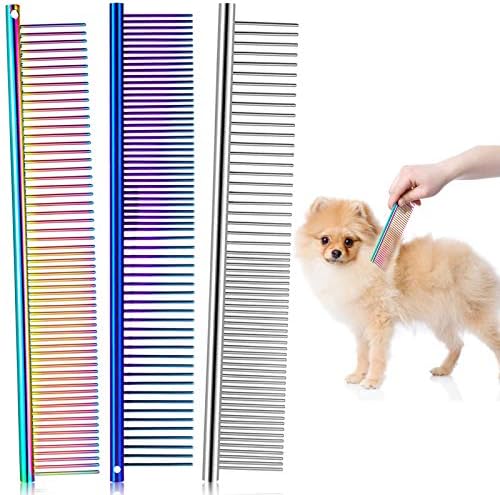 3 Pcs Stainless Steel Combs for Matted Hair by Boao