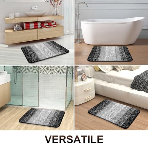 OLANLY Bathroom Runner Rug 47x20, Extra Soft Absorbent Microfiber Bath Rugs - Image 6