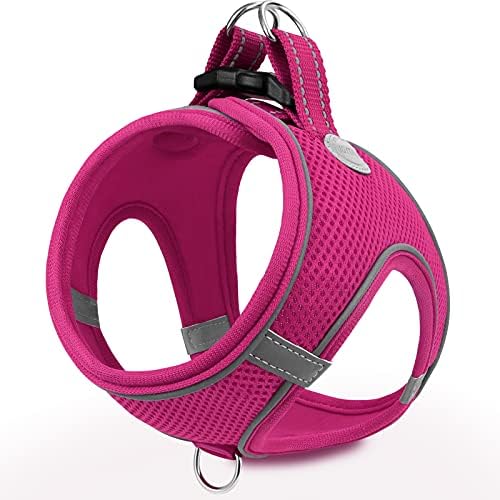 Joytale Step-in Dog Harness, Soft Breathable Mesh, Hot Pink XS by Joytale