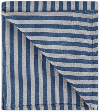 Bone Dry Pet Grooming Towel Collection Absorbent Microfiber X-Large, Striped - Image 3