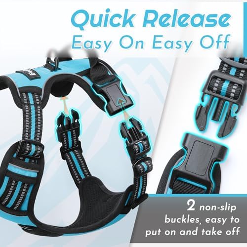 Eagloo Dog Harness for Large Dogs, No Pull Pet Vest - Image 5