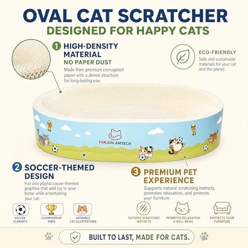 3-Piece Cardboard Cat Scratcher - Image 6