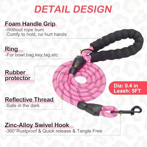 BEAUTYZOO Step in Dog Harness and Leash Set, Reflective Dog Harness No Pull No - Image 3