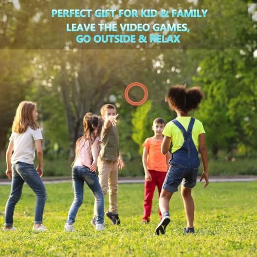 Flying Ring Disc for Age 4+ Kids Adults Beach Pool Toys - Image 2