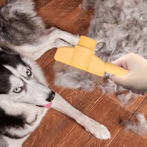 Cat Deshedding Comb, Portable Shedding & Grooming Supplies - Image 7