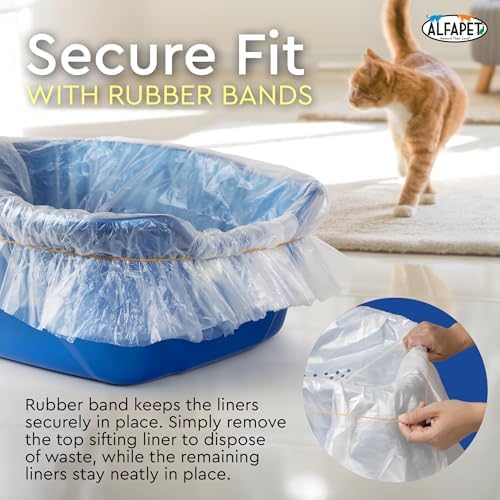 Cat Litter Box Sifting Liners Alfapet - Image 5
