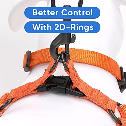 Pawtitas Solid Step-in Dog Harness – Adjustable No-Pull Vest - Image 5
