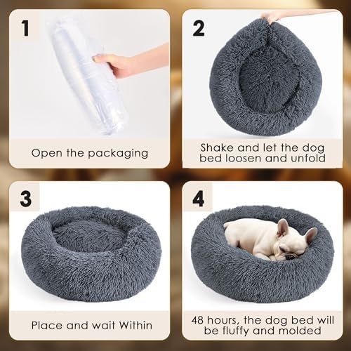 Hoewina Dog & Cat Bed, 20in Cat Beds - Image 7