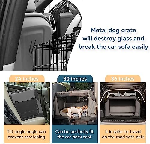 PETSFIT Travel Dog Crate, Soft Dog Crate - Image 5