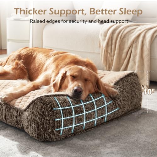 JOEJOY Extra Large Orthopedic Dog Beds Large Sized Dog, Extra Thick Supportive - Image 2