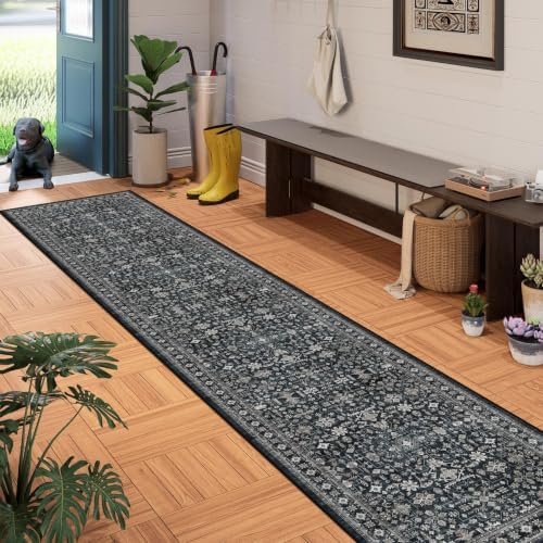 Floral Hallway Runner Rug for Bedroom Kitchen - Image 7
