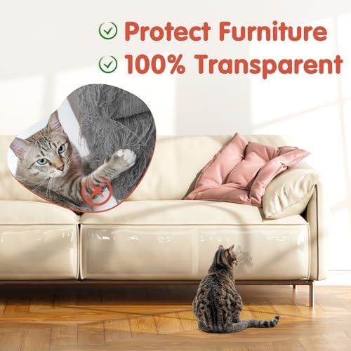 Secopad 18 PCS Cat Scratch Furniture Protector, Couch Protector - Image 4