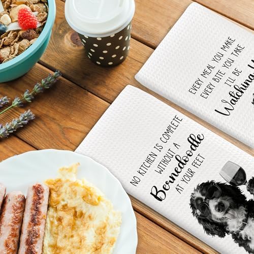 Dog Kitchen Towels Decor Set of 2 - Image 4