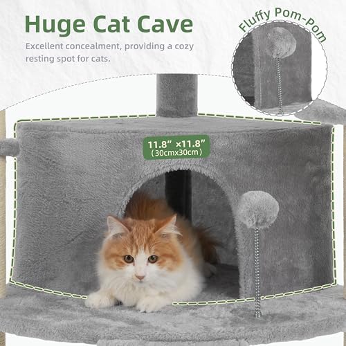 Gitelsnour Corner Cat Tree Tower - Image 4