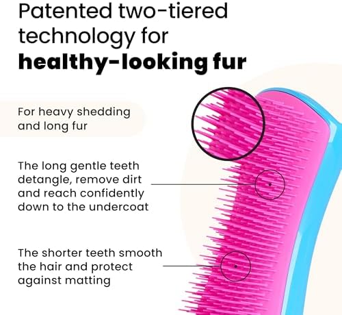 Pet Teezer De-Shedding Dog Brush - Image 2