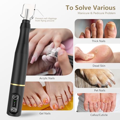 TUOBEO Cordless Nail Drill Electric Nail File Kit, Rechargeable Efile Set - Image 3