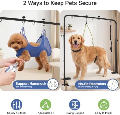 Dog Grooming Table Arm, H-Frame - Image 2
