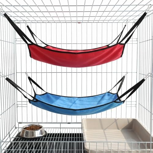 2 Pcs Cat Hammocks, Soft Hammock - Image 6