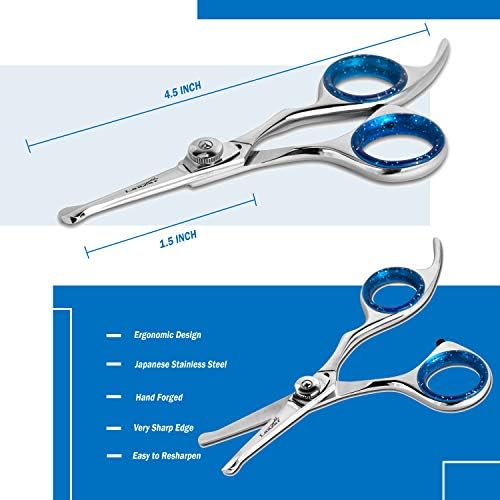 Laazar Straight Dog Grooming Scissors - Image 2