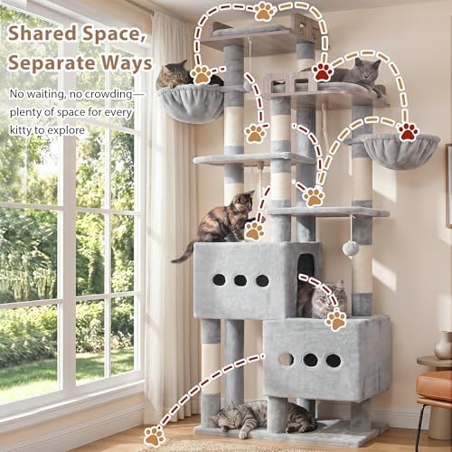 Gitelsnour Sturdy Cat Tree Tower - Image 6
