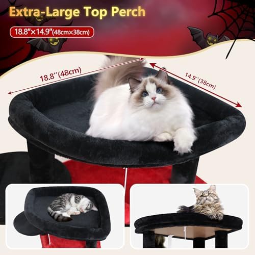 Globlazer 66in Gothic Corner Cat Tree - Image 3