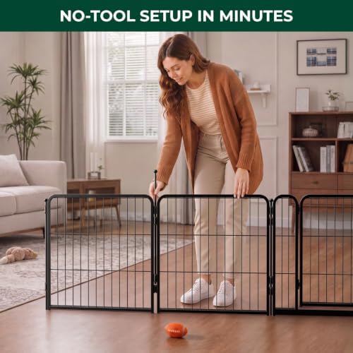 FXW Homeplus Indoor Dog Playpen, 6 Panels, - Image 4