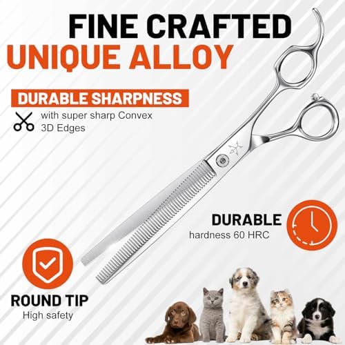 High-end Professional Dog Grooming Thinning Scissors Teeth Cutting Blending - Image 5