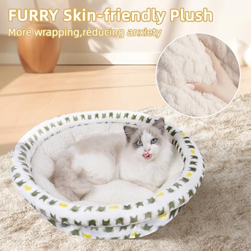 AIWIKIDE Dog Sofa Bed, Anti-Anxiety Puppy Cuddler Bed - Image 5