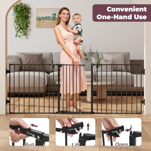 29.4-78" Extra Wide Baby Gate, Long Dog Gates Indoor - Image 3