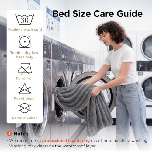 Bedsure ComfyFleece® Waterproof Blanket - Image 5