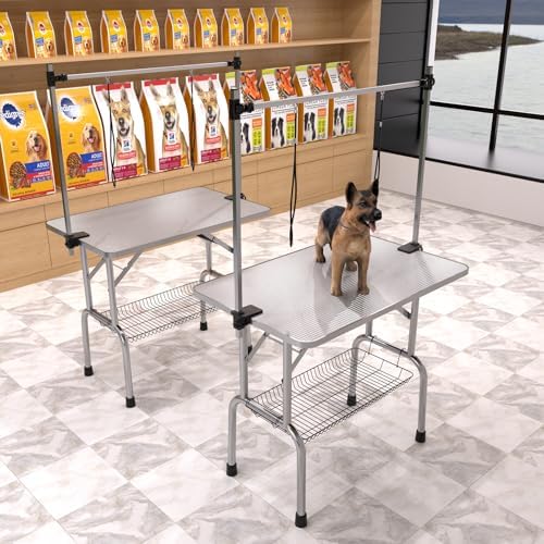 36" Dog Grooming Table Foldable Pet Grooming Tables - Image 4