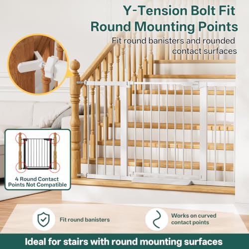 InnoTruth 29.6-50.1 in Extra Wide Baby Gate - Image 5