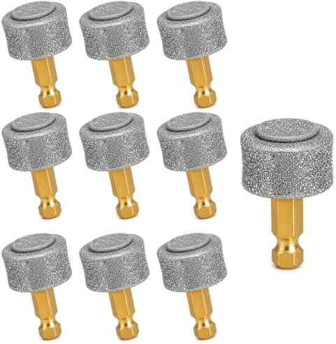 10-Pack Diamond Dog Nail Grinder Replacement Heads by Unknown