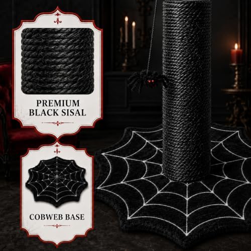 Gothic Cat Scratching Post - Image 3