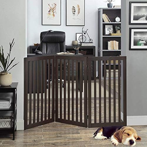 unipaws 36”H Free Standing Pet Gate - Image 2