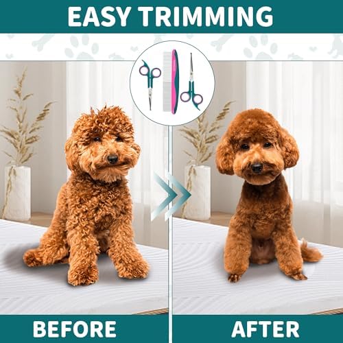 Pet Grooming Scissors Kit, Dog Grooming Shears - Image 6