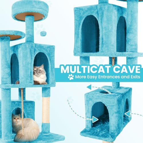 57inch Large Cat Tree Tower Condo - Image 3