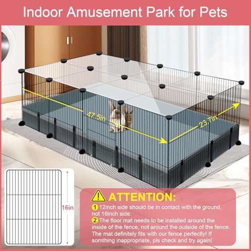 VISCOO 20 Panels Small Animal Playpen - Image 5