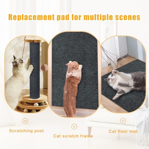 Cat Scratch Mat, 78.8"x15.9" Trimmable Self-Adhesive Cat Scratch Furniture - Image 5