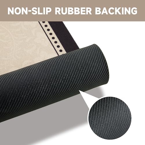 Ultra Thin Bath Mat 24"x16", Absorbent Quick Dry Washable Bath Rug - Image 5